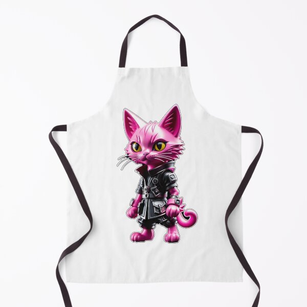 Item preview, Cute punk iron cat art design #cat lover1 designed and sold by sdartproject.
