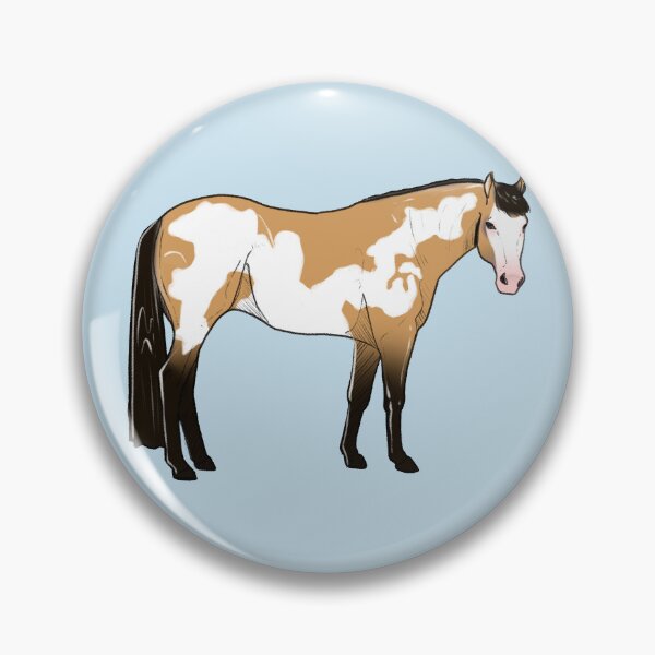 Item preview, Buckskin Overo American Quarter Horse designed and sold by Kgerdoodles.