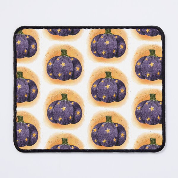 Item preview, Witchy Autumn Fall Purple Pumpkin and Stars designed and sold by WildWoodlandWitch.