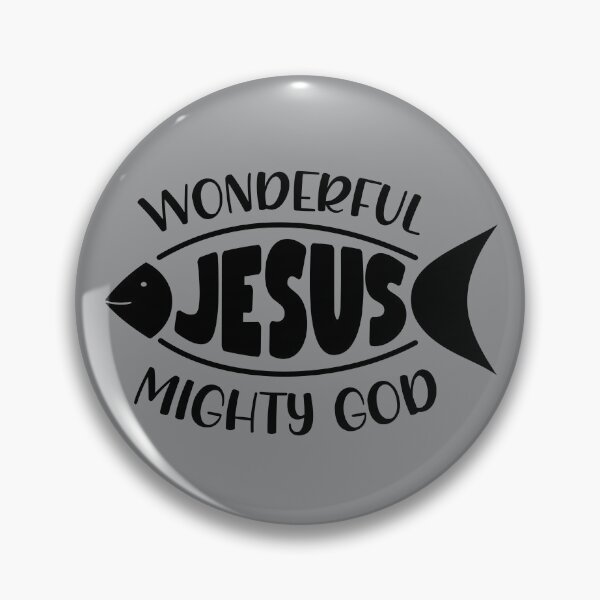 Item preview, Wonderful, Jesus, Mighty God designed and sold by simplydesignart.