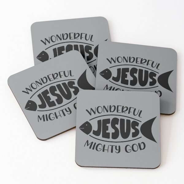 Item preview, Wonderful, Jesus, Mighty God designed and sold by simplydesignart.