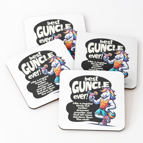 Item preview, Best Guncle Ever. Gay Uncle Funny Tee Design designed and sold by Shelmodine79.