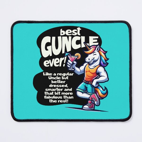 Item preview, Best Guncle Ever. Gay Uncle Funny Tee Design designed and sold by Shelmodine79.