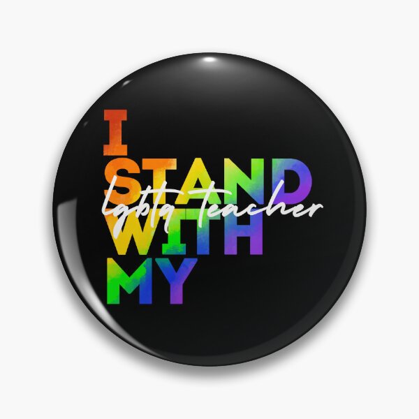 Item preview, I Stand With My LGBTQ Teacher designed and sold by Kiwis-Colors.