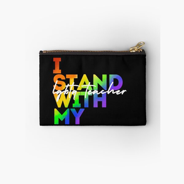 Item preview, I Stand With My LGBTQ Teacher designed and sold by Kiwis-Colors.