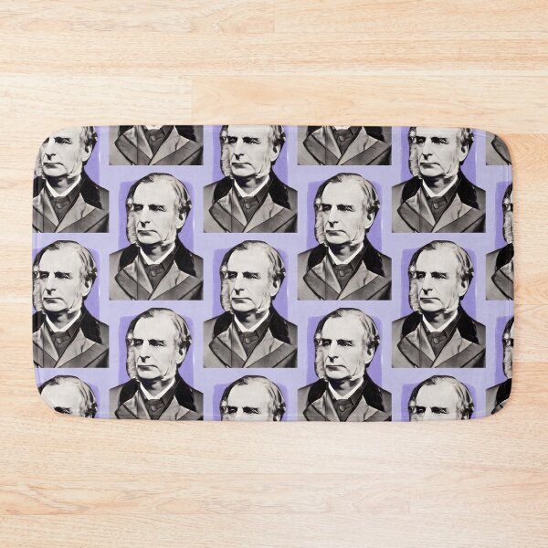Item preview, English Priest Charles Kingsley - Purple - illustration  designed and sold by Litstoy.
