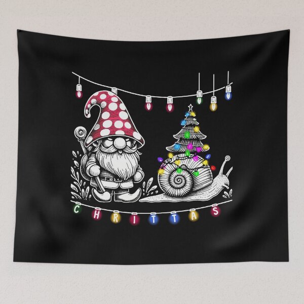 Item preview, Christmas Elf Gnome Snail 5 designed and sold by DLChristmasgift.