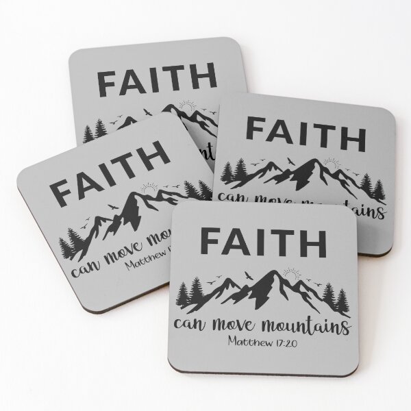 Item preview, Faith Can Move Mountains designed and sold by simplydesignart.