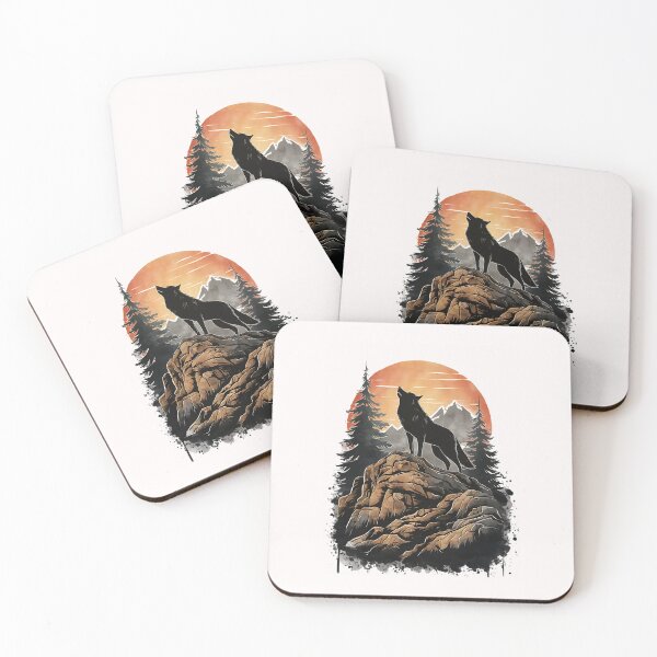 Item preview, Wilderness Echoes. Wolf designed and sold by DIUMERI.