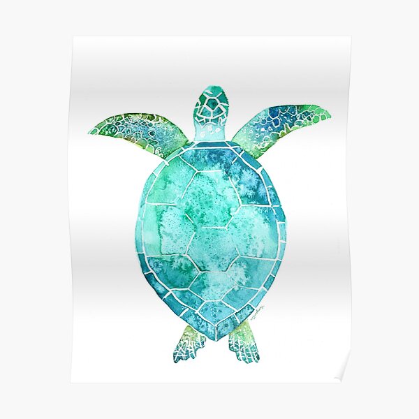 Blue Turtle, turtle art, ocean turtle swiming Blue Turtle, turtle art, ocean turtle swiming