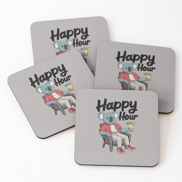 Item preview, Chill Koala Happy Hour designed and sold by DIUMERI.