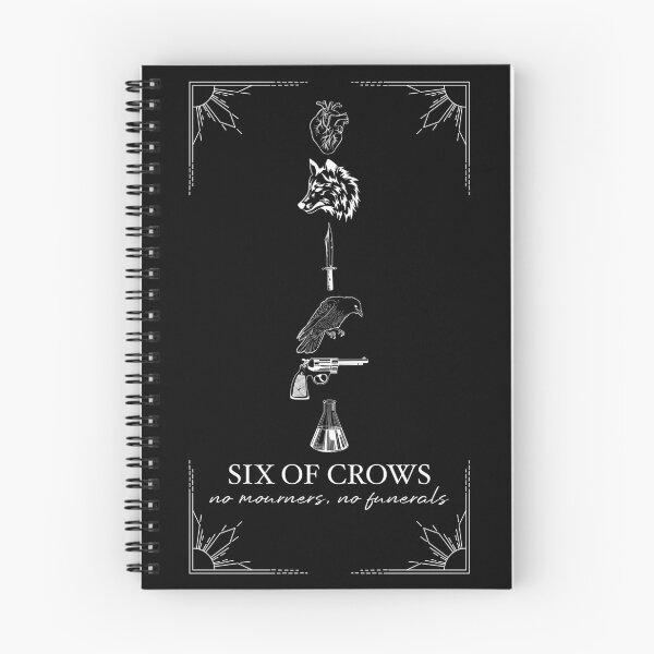 Item preview, White Six of crows designed and sold by Aakanksha97.