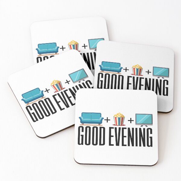 Item preview, Good Evening Chill: Sofa + Popcorn + TV designed and sold by ShiroiYozora.