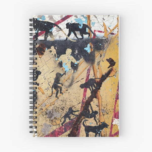 Item preview, Macacos urbanos: arte de la decadencia urbana designed and sold by Hadrianwild.