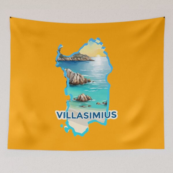 Item preview, Villasimius - Sardegna - Spiaggia Punta Molentis beach - Sardinia - Italy   designed and sold by miskaralise.