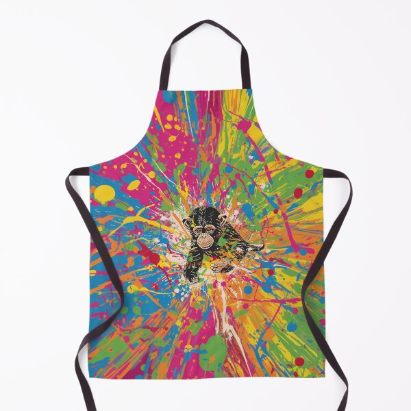 Item preview, Bebé chimpancé salpicado designed and sold by LLSArty.