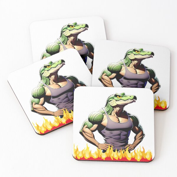 Item preview, Strong Crocodile designed and sold by TuyaArts.