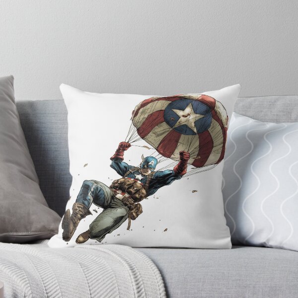 Item preview, CAP AMERICA PARACHUTING designed and sold by mealtees.
