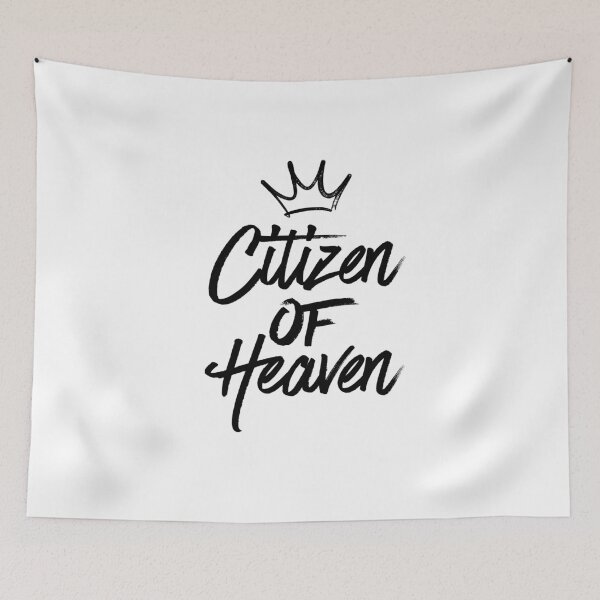 Item preview, Citizen of Heaven, Christian Men's Design, Bible Verse Quotes designed and sold by mattlee20.