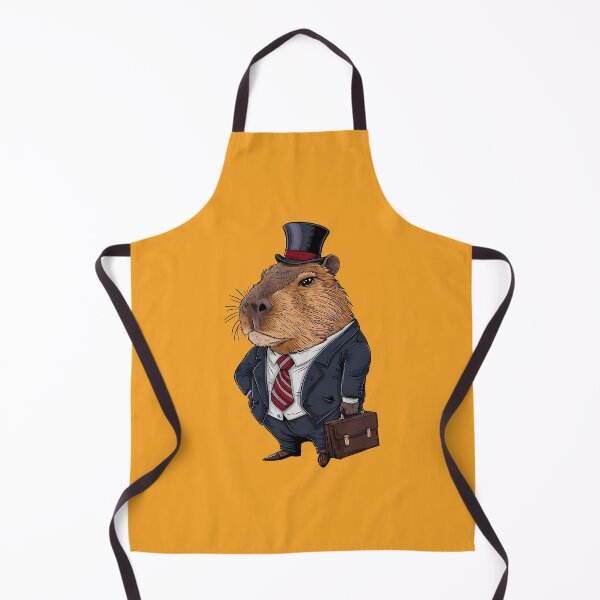 Item preview, Cute Capybara In Suit - Funny Businessman designed and sold by canvadreamer444.