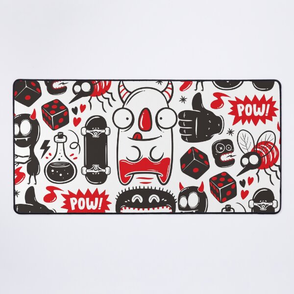 Item preview, funny Halloween monster doodle, cartoon designed and sold by Mauswohn.
