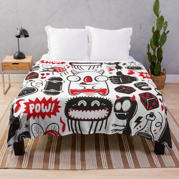 Item preview, funny Halloween monster doodle, cartoon designed and sold by Mauswohn.