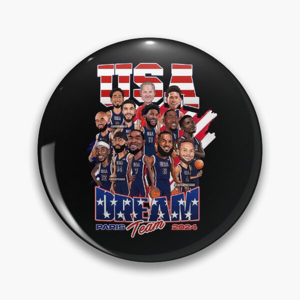Item preview, USA Basketball Dream Team Paris 2024 designed and sold by pronogreer.