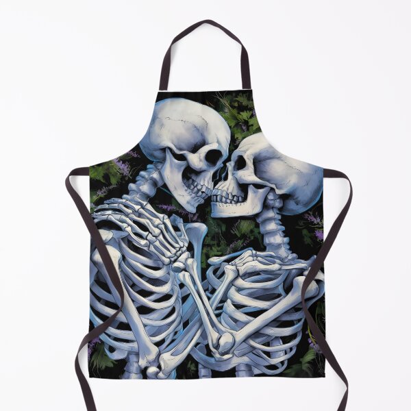 Item preview, A hauntingly beautiful illustration of two skeletons designed and sold by OneLastWish.