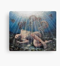 Jelleyfish Metal Print