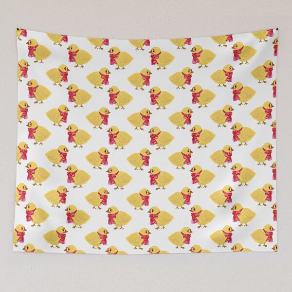 Item preview, Clever Chick - Adorable and Smart Yellow Chick with Potter Glasses a Bow  - illustrate by Jemma Jamie Skidmore  designed and sold by Jemma Jamie Skidmore.