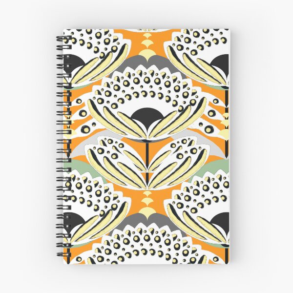Item preview, Big Flower, Sunrise, Grey-orange version designed and sold by Alex  Blud.