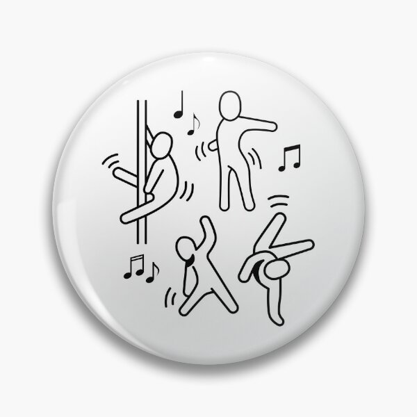 Item preview, Elegant Tiny Dancers Silhouette Pattern designed and sold by BWAYZ.