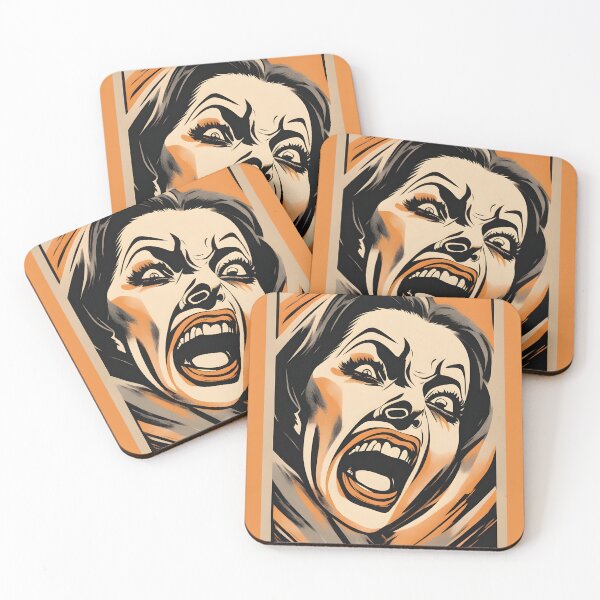 Item preview, Halloween Horror Scream #4 designed and sold by elgatonocturno.