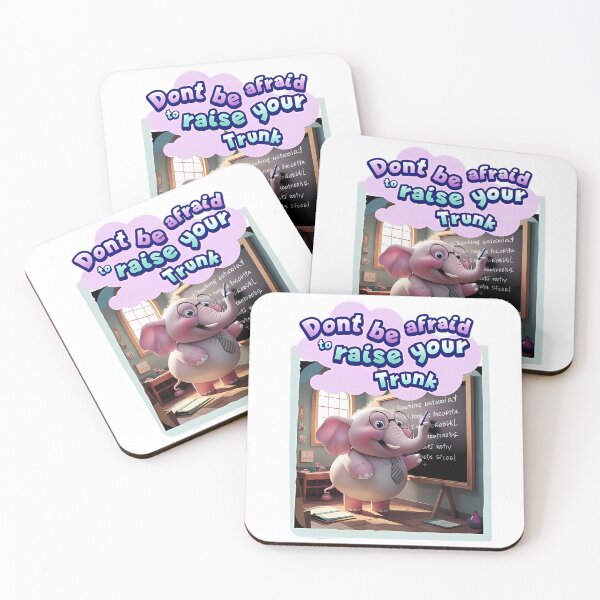 Item preview, Dont be afraid to raise your trunk designed and sold by Touched by  Starlight.