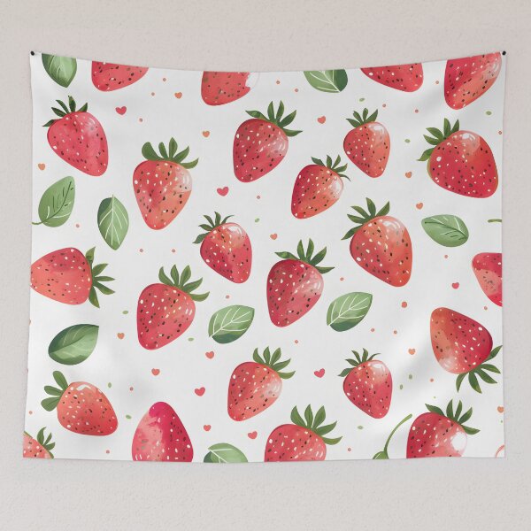 Item preview, Strawberry pattern designed and sold by Quijote-.
