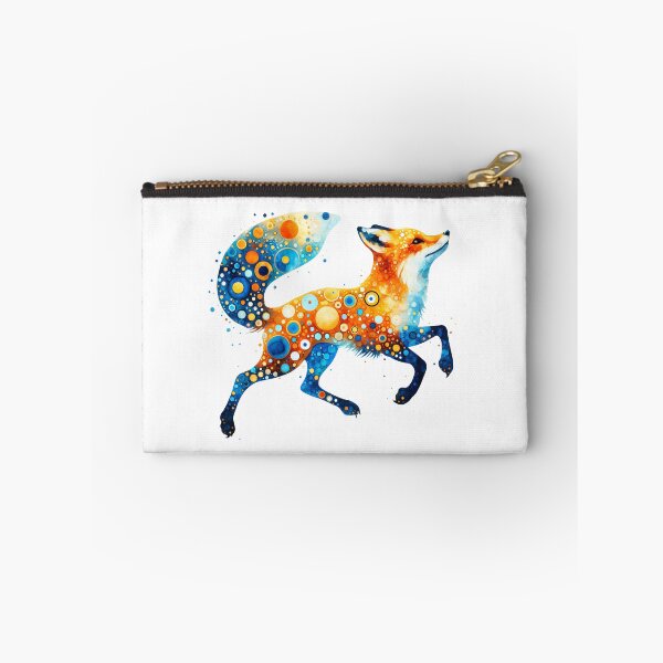 Item preview, Folk Art animal - Running Red Fox by heidiannemorris designed and sold by FOLK ART FUSION.