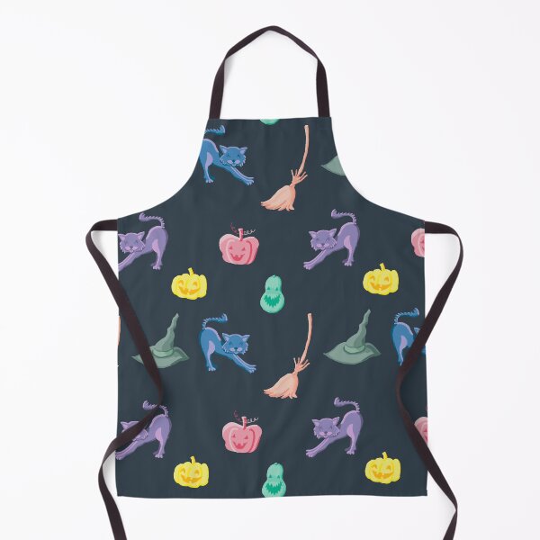 Item preview, Fun halloween design with scaredy cats and pumpkins designed and sold by by Mònica Roca.