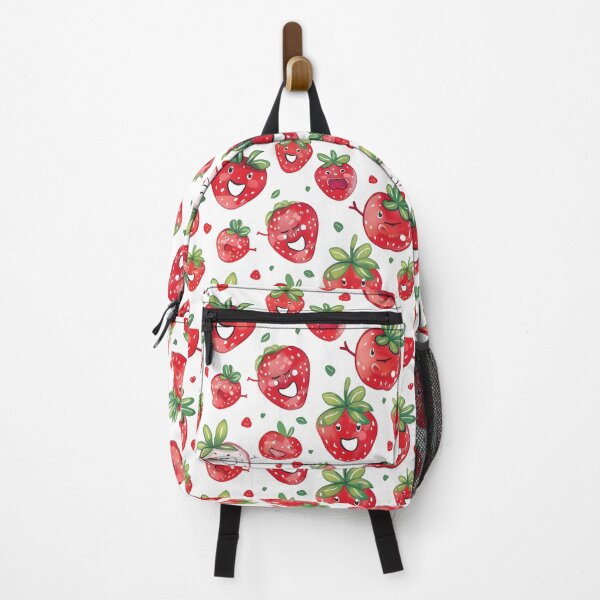 Item preview, Happy strawberries pattern designed and sold by Quijote-.