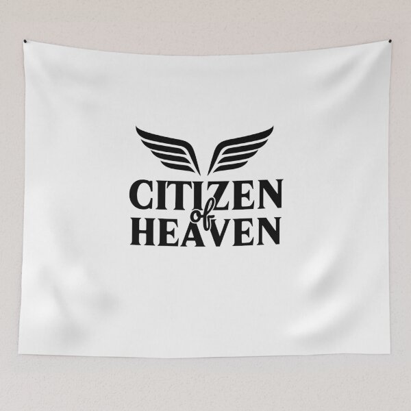 Item preview, Citizen of Heaven, Christian Men's Design, Bible Verse Quotes designed and sold by mattlee20.