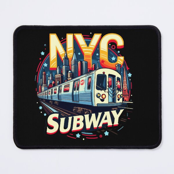 Item preview, New York Subway NYC Subway Train designed and sold by MayaDelaye.