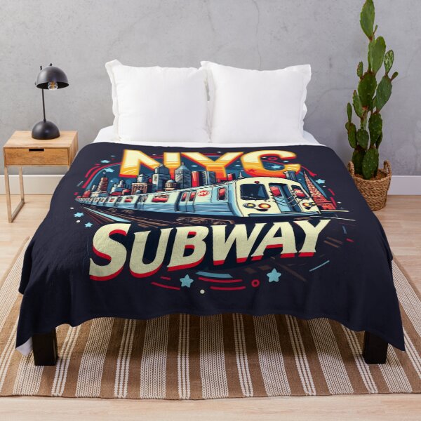 Item preview, New York Subway NYC Subway Train designed and sold by MayaDelaye.