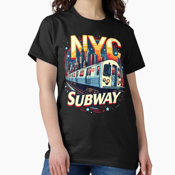 Item preview, New York Subway NYC Subway Train designed and sold by MayaDelaye.