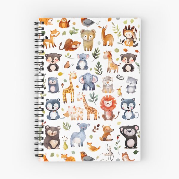 Item preview, Children's animal pattern designed and sold by Quijote-.