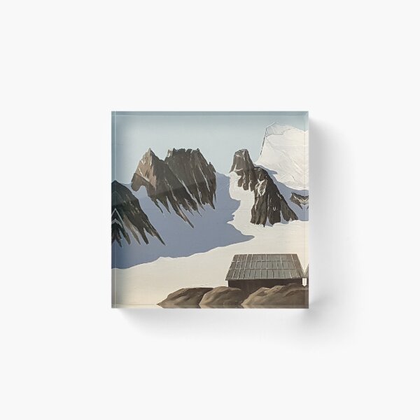 Item preview, Barre des Ecrins with the White Glacier, French Alps designed and sold by Jan Vinclair.