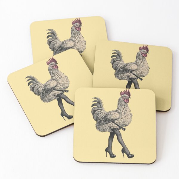 Item preview, Chiken bird wearing stockings and high heels designed and sold by 123ks.