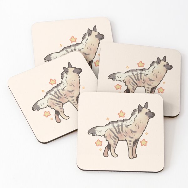 Item preview, Cute Striped hyena drawing  designed and sold by Artofmayara.