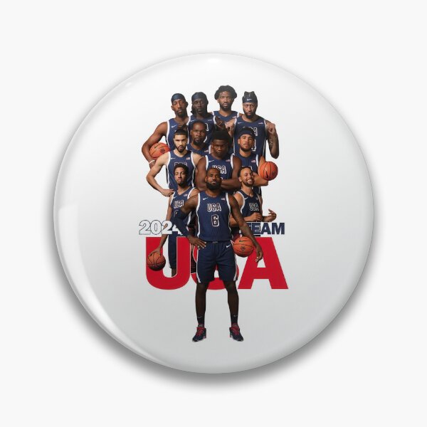Item preview, USA Mens Basketball Team 2024 designed and sold by pronogreer.