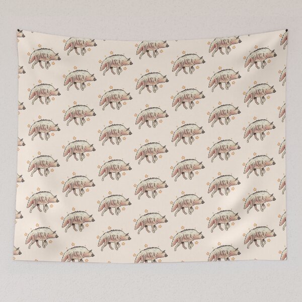Item preview, Cute Striped hyena art  designed and sold by Artofmayara.
