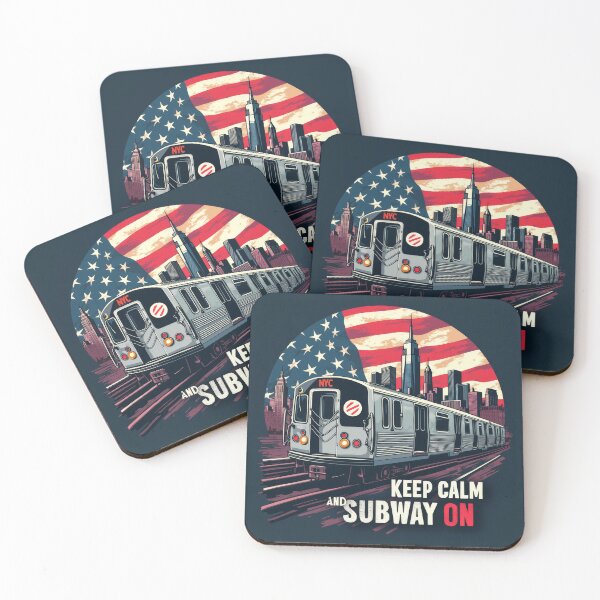 Item preview, New York Subway NYC Subway Train designed and sold by MayaDelaye.