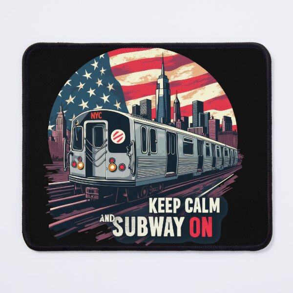 Item preview, New York Subway NYC Subway Train designed and sold by MayaDelaye.